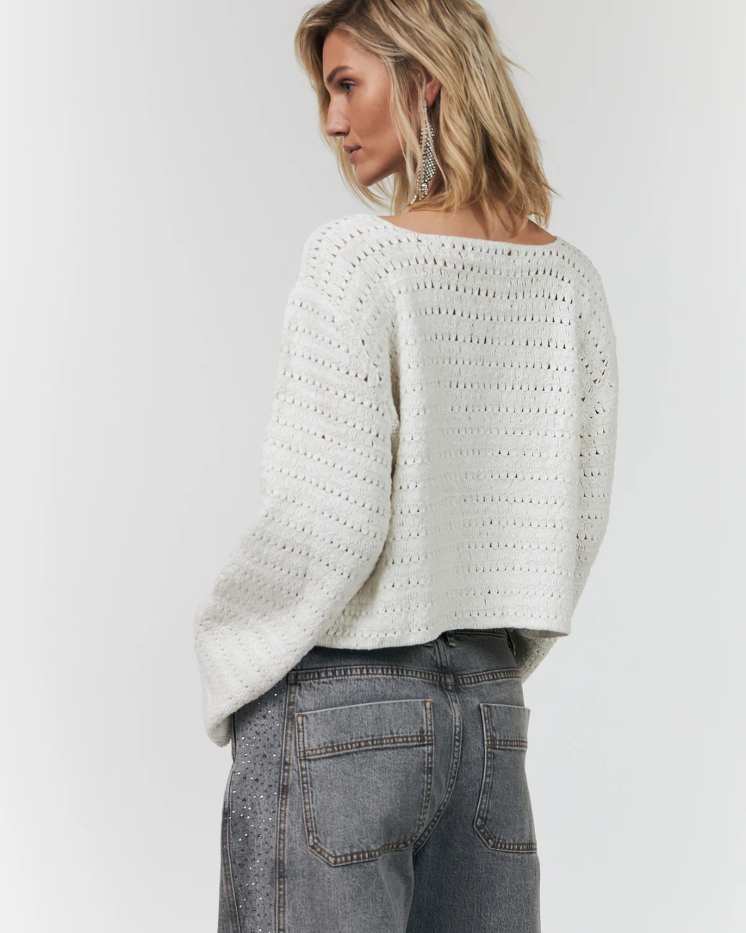 NoelleLL Knit Jumper LS (Creme)
