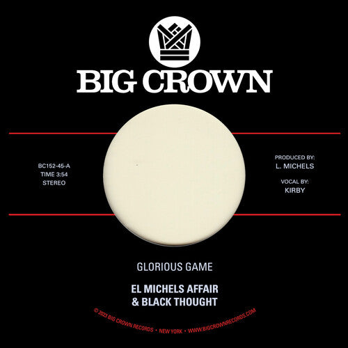El Michels Affair & Black Thought - Glorious Game B/ w Grateful 7"