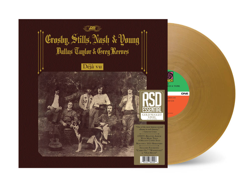 Crosby, Stills, Nash & Young - Deja Vu LP (RSD Essential Gold Nugget Vinyl)