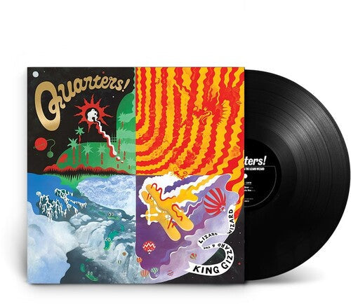 King Gizzard & The Lizard Wizard - Quarters LP (180 Gram Vinyl, Recycled / Recyclable, Gold Foil O-Ring / Jacket)