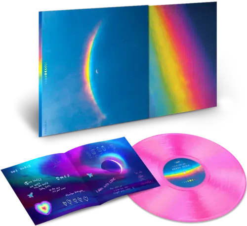 Coldplay - Moon Music LP (Clear Vinyl, Pink, Brick & Mortar Exclusive, Autographed / Star Signed, Eco Vinyl)