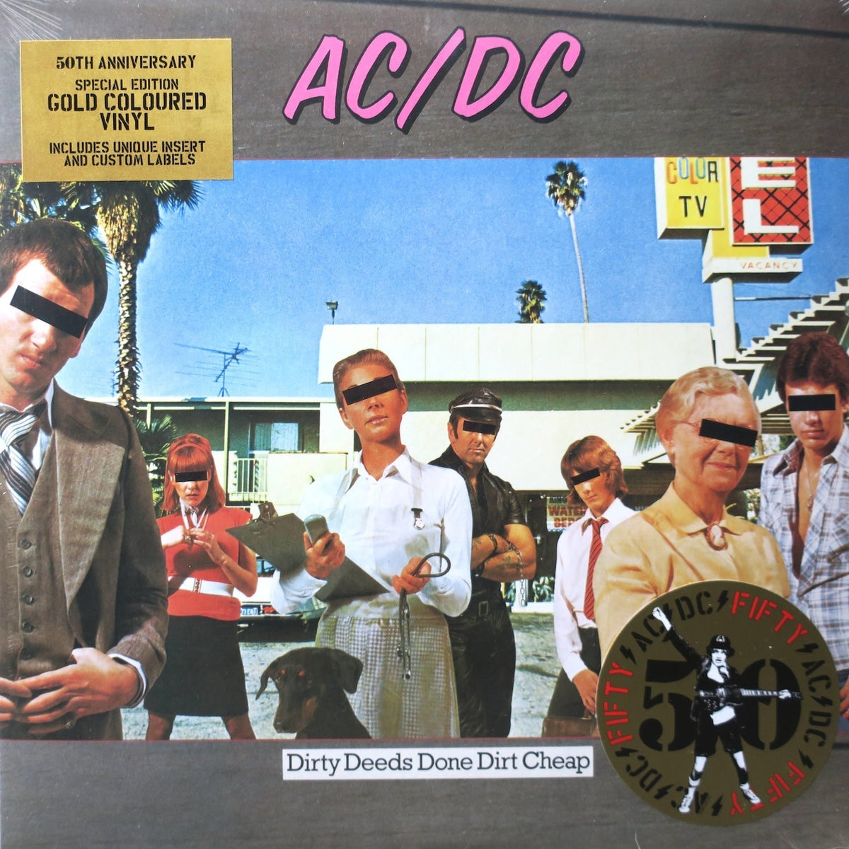 AC/DC - Dirty Deeds Done Dirt Cheap - Gold (Vinyl LP)