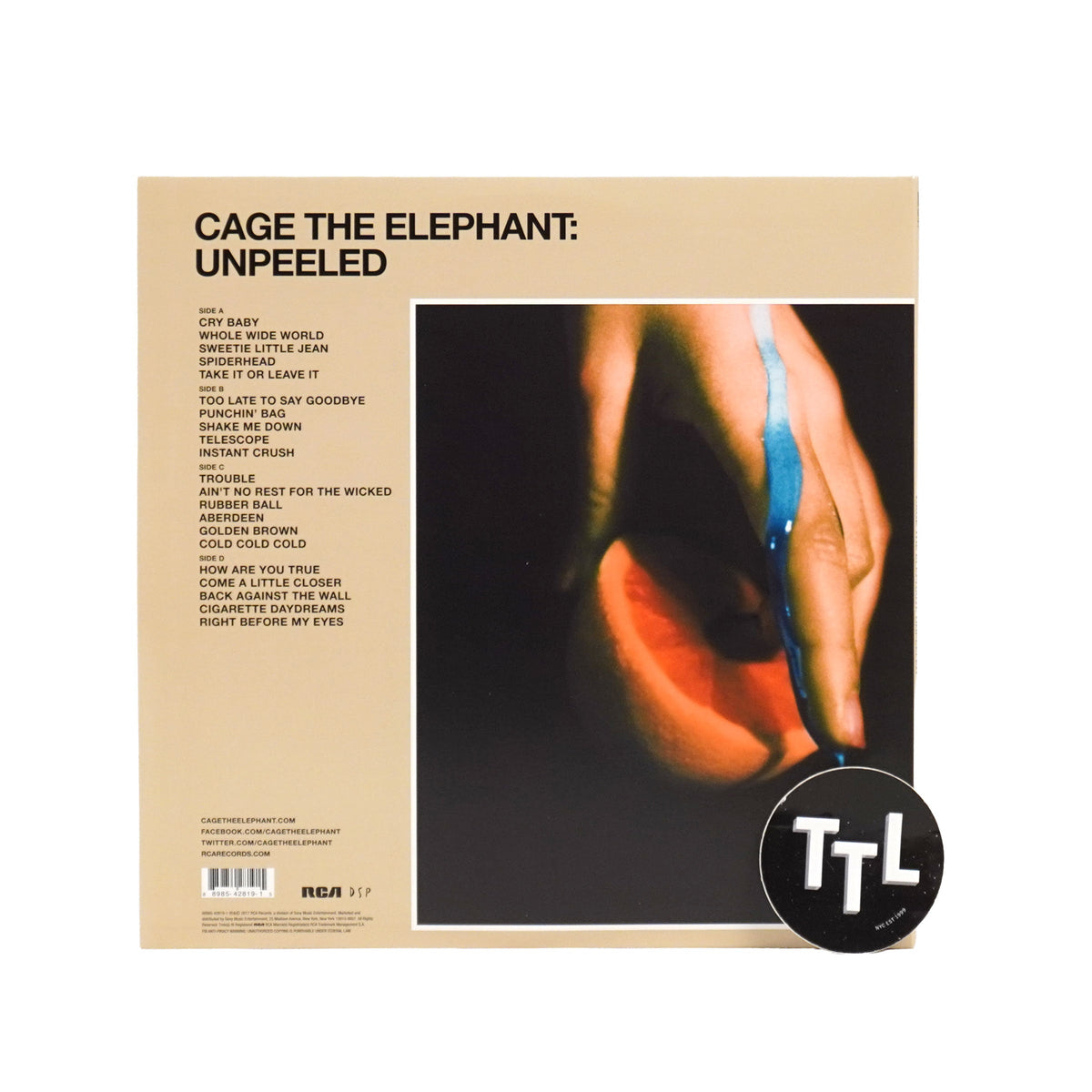 Cage the Elephant: Unpeeled Vinyl 2LP