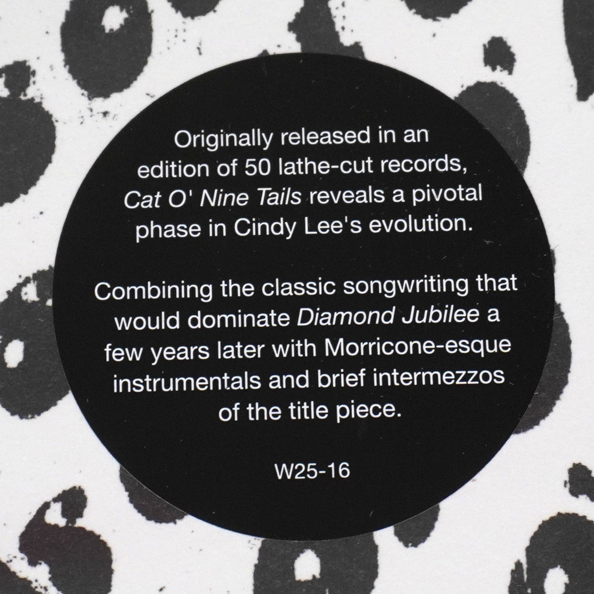 Cindy Lee: Cat O' Nine Tails {Vinyl LP}