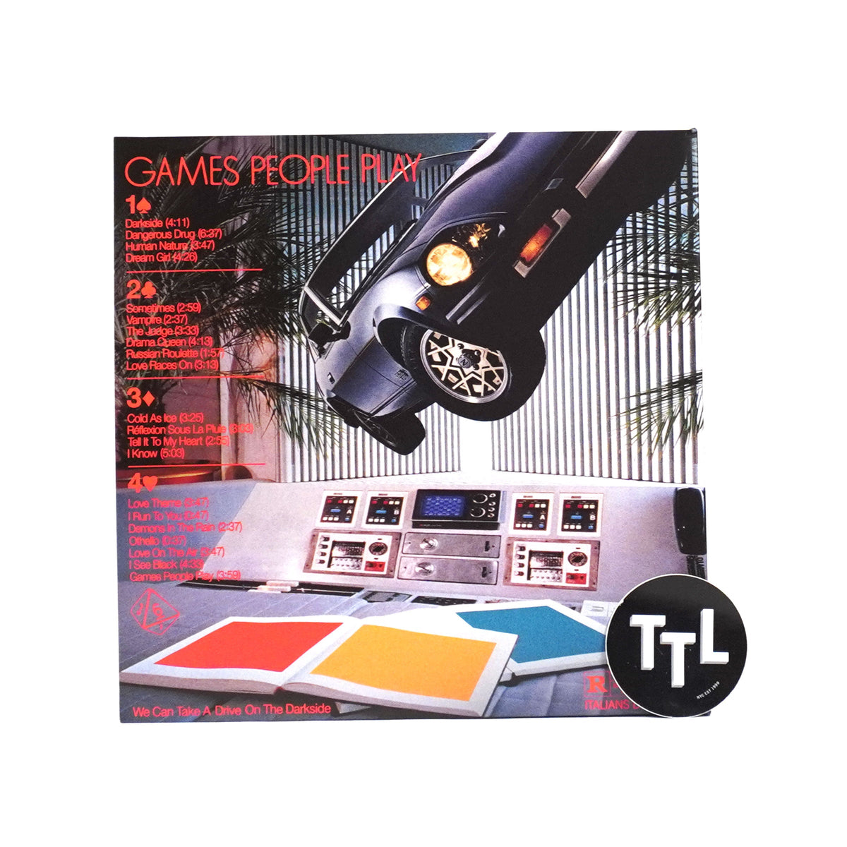 Desire: Games People Play (White Splatter Colored Vinyl) Vinyl 2LP