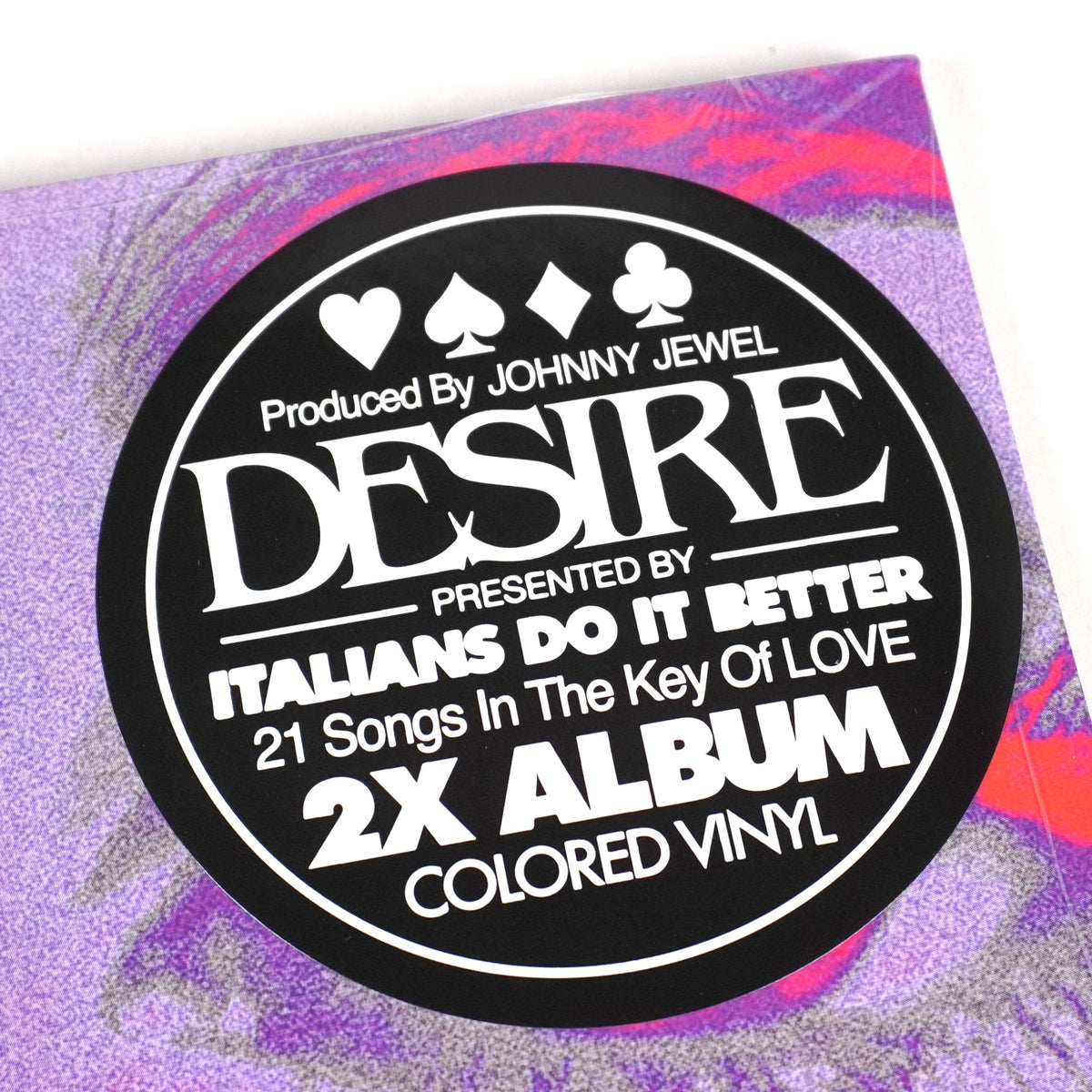 Desire: Games People Play (White Splatter Colored Vinyl) Vinyl 2LP
