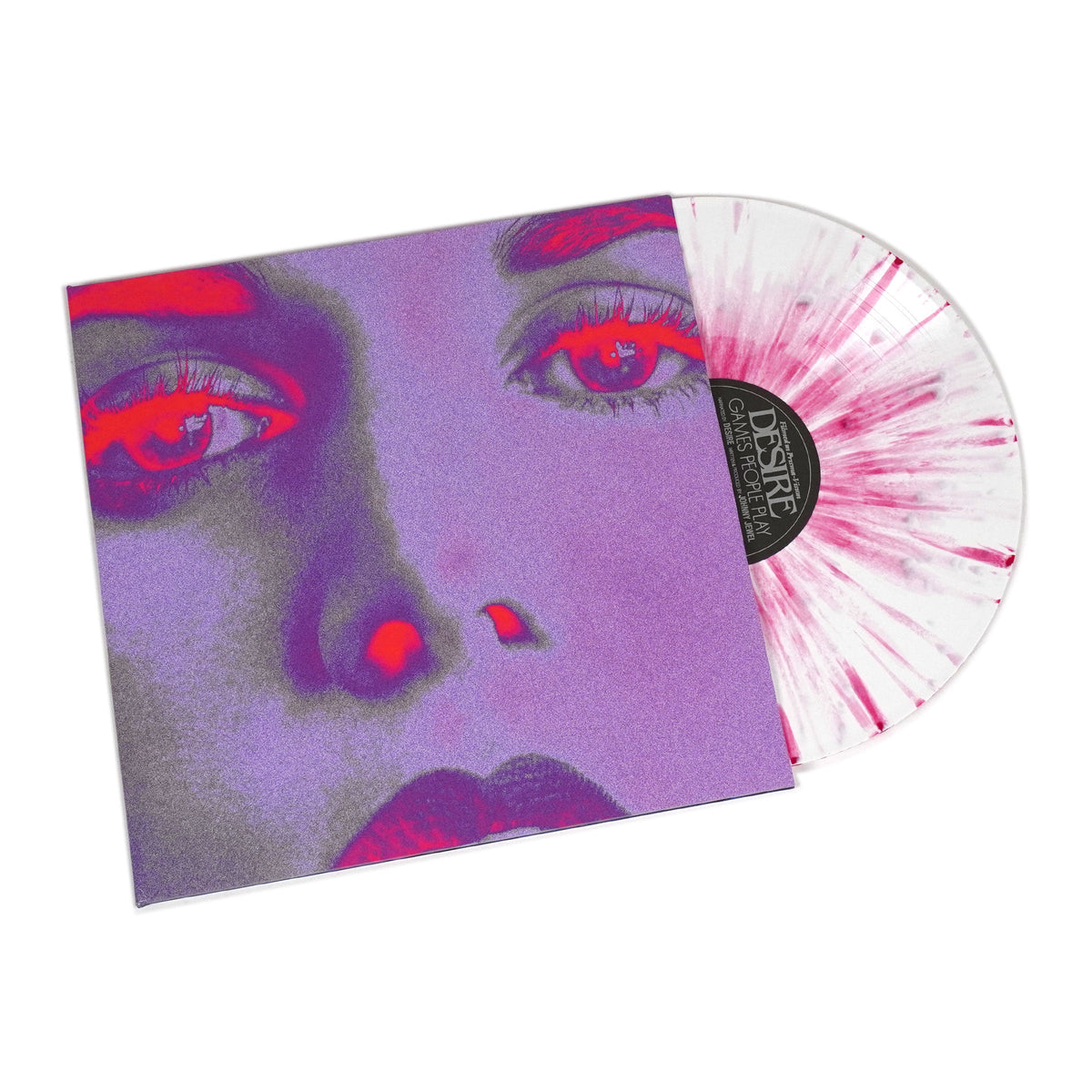 Desire: Games People Play (White Splatter Colored Vinyl) Vinyl 2LP