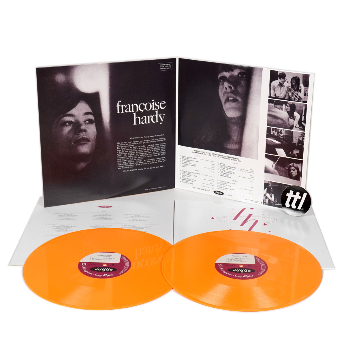 Francoise Hardy: Mon Amie La Rose (Colored Vinyl) Vinyl 2LP