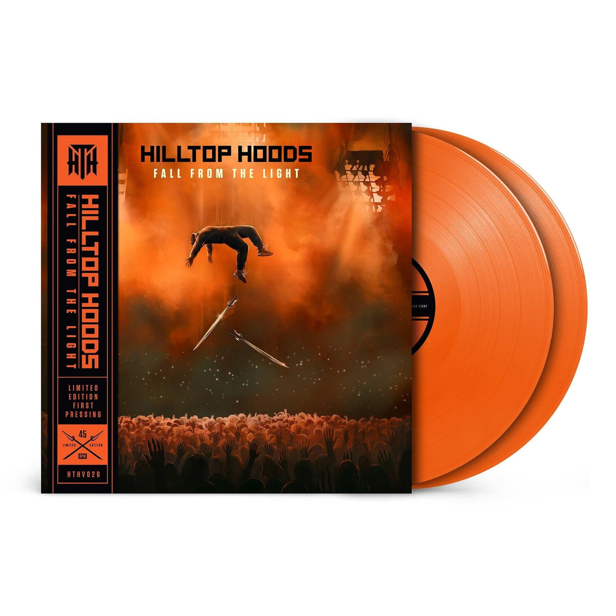 Hilltop Hoods - Fall From The Light - Transparent Orange (Vinyl LP)
