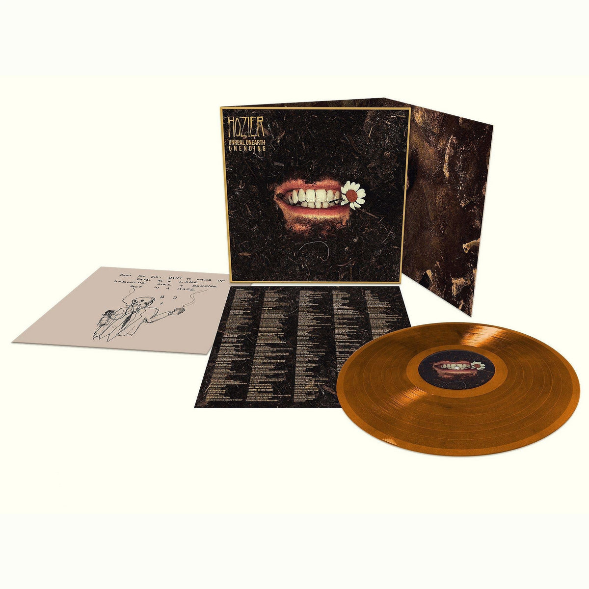 Hozier - Unreal Unearth Unending - Deluxe Companion Raw Ochre (Vinyl LP)