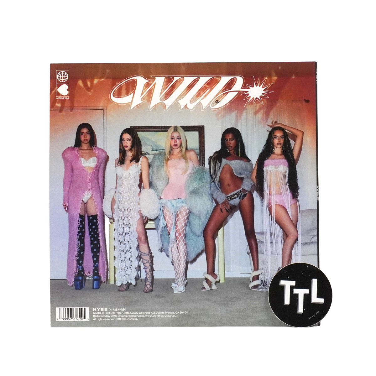 Katseye: Wild (Indie Exclusive Colored Vinyl) {Vinyl LP}