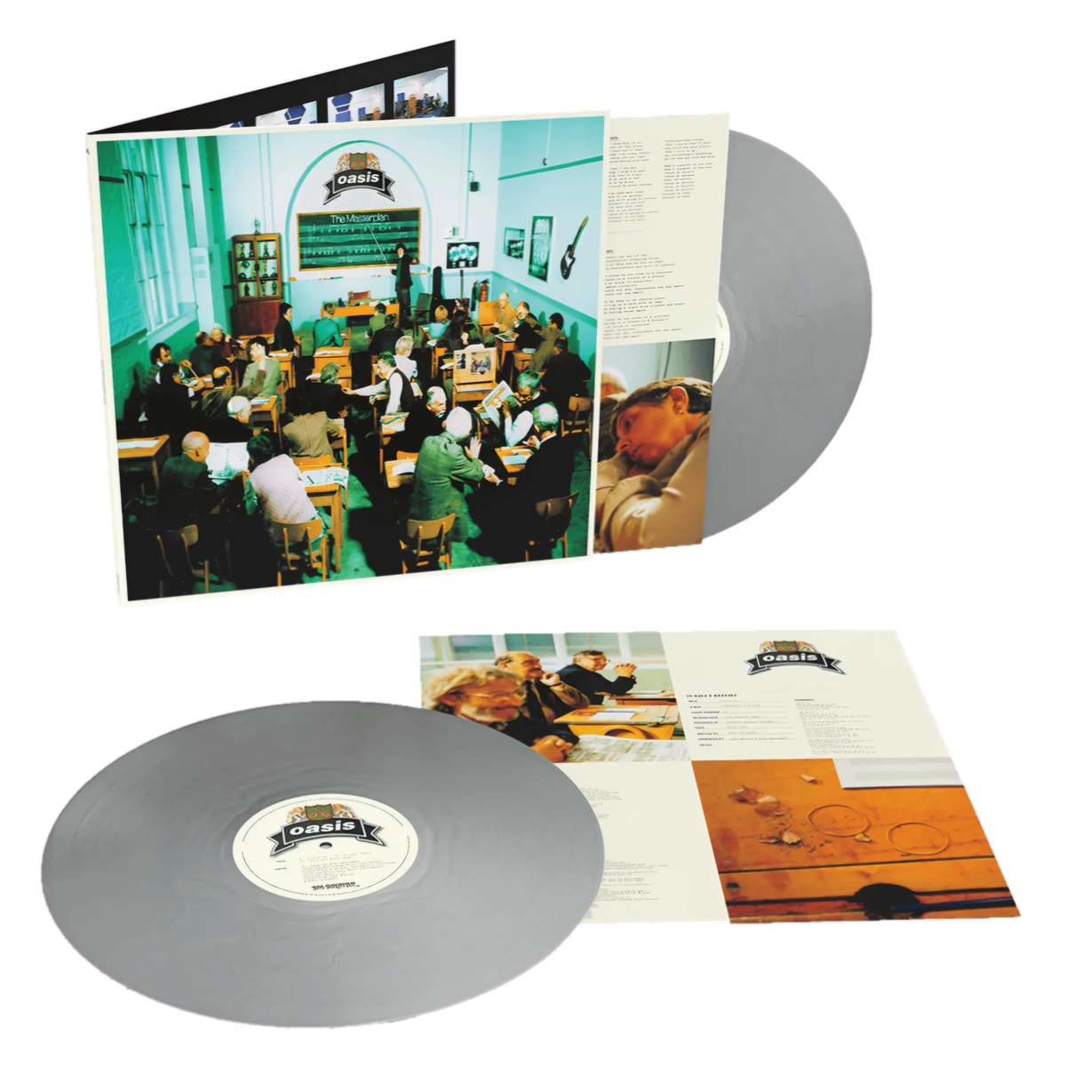 Oasis - The Masterplan - 25th Anniversary Silver 【Vinyl LP 】