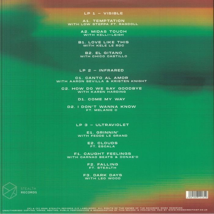Roger Sanchez - Spectrum - Red (Vinyl LP)