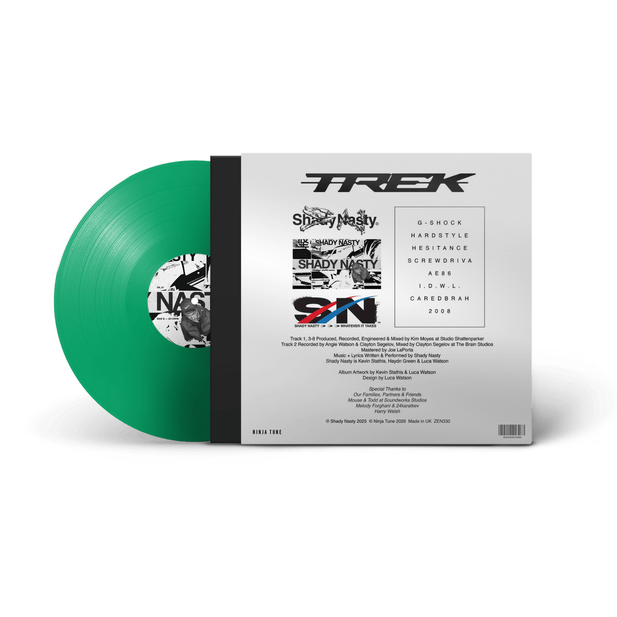 Shady Nasty - TREK - Mint Pearl 【Vinyl LP 】