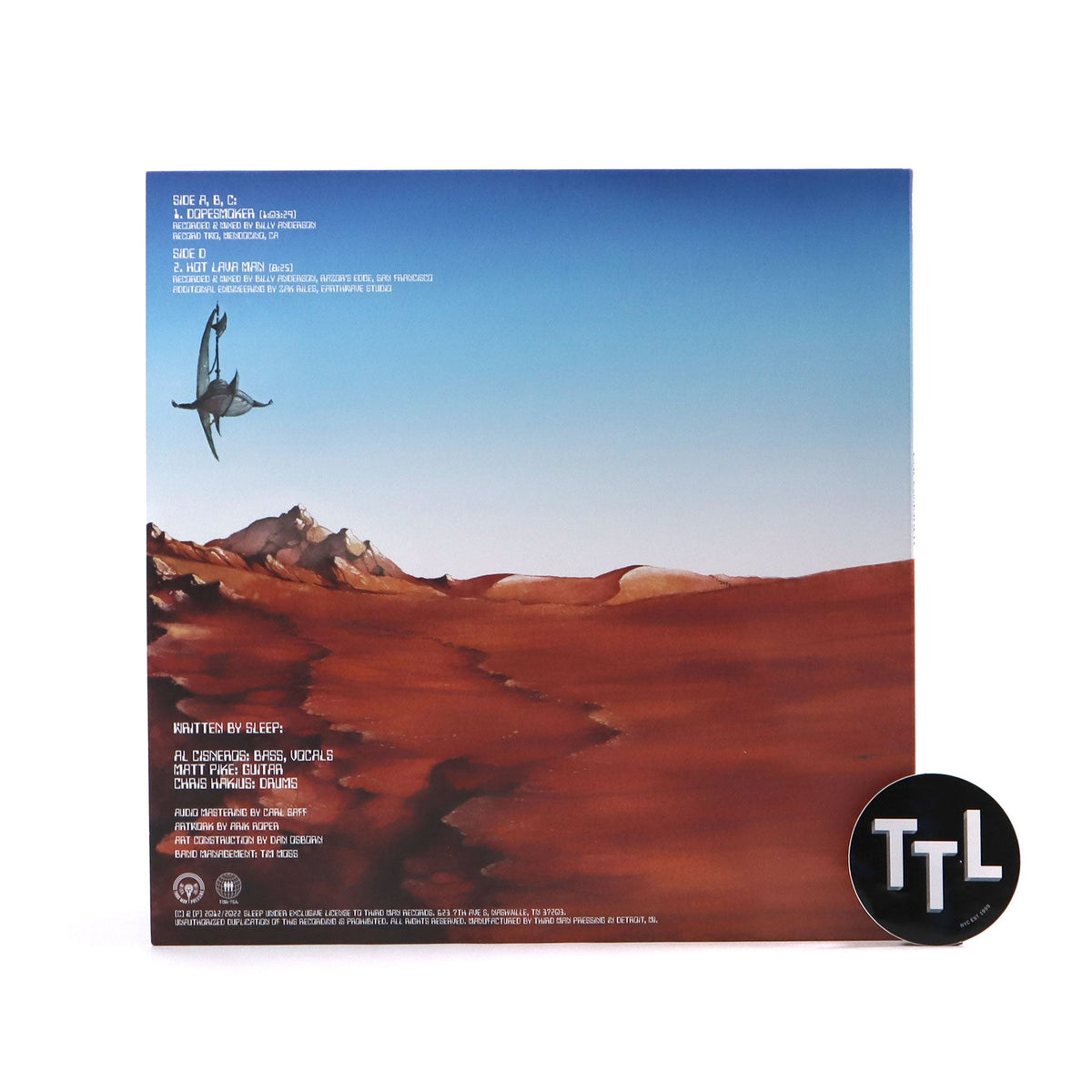 Sleep: Dopesmoker (Remastered) Vinyl 2LP