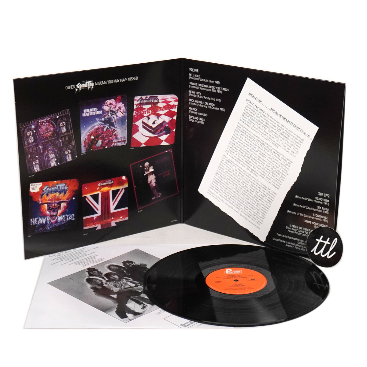 Spinal Tap: This Is Spinal Tap Soundtrack {Vinyl LP}