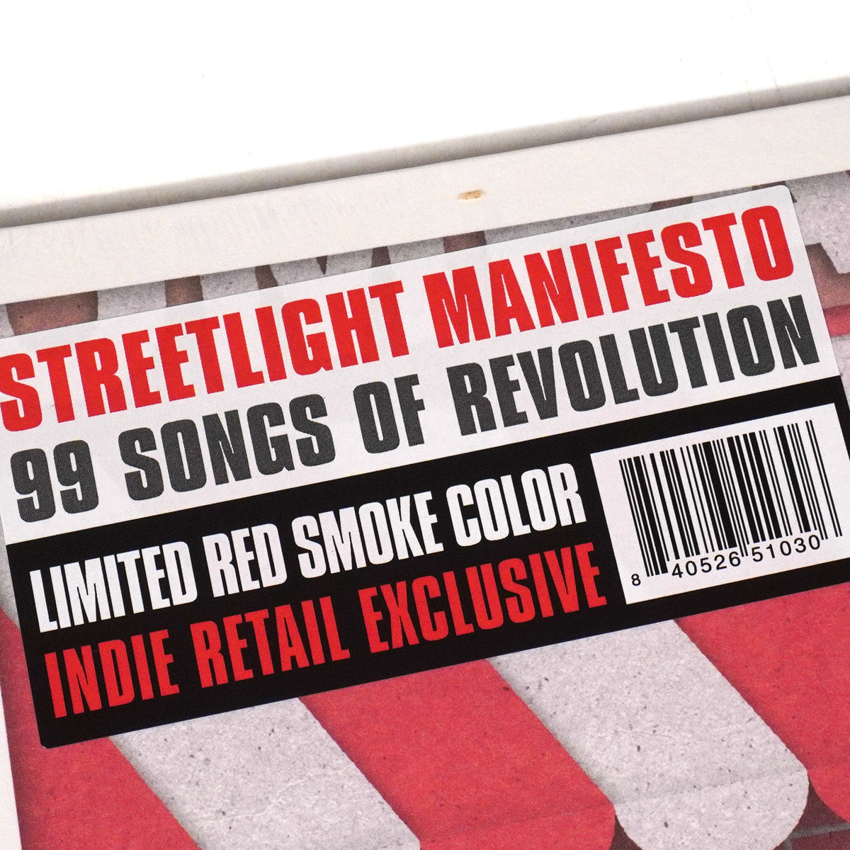 Streetlight Manifesto: 99 Songs of Revolution Vol. 1 (Indie Exclusive Colored Vinyl) {Vinyl LP}