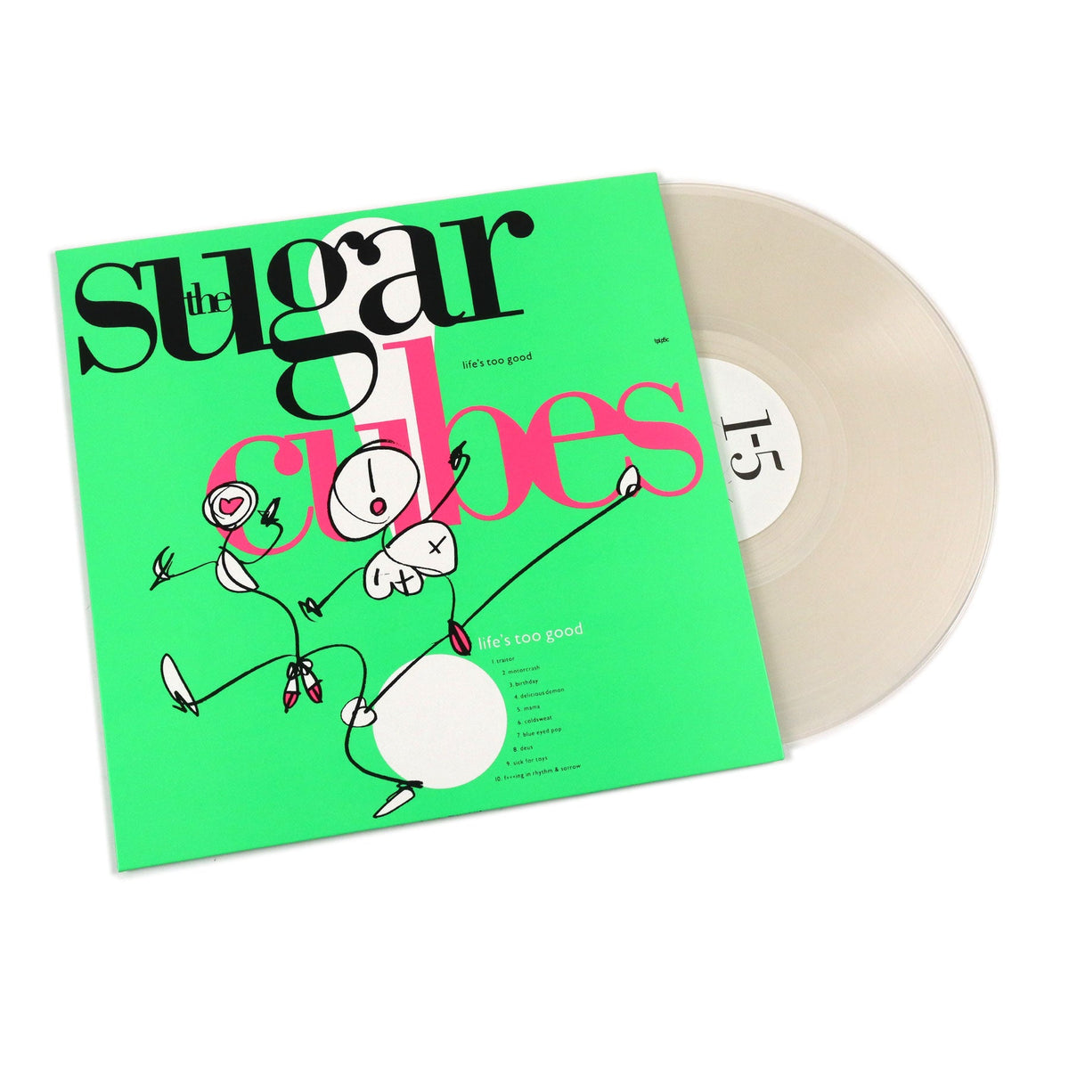 The Sugarcubes: Life's Too Good (Clear Colored Vinyl) {Vinyl LP}
