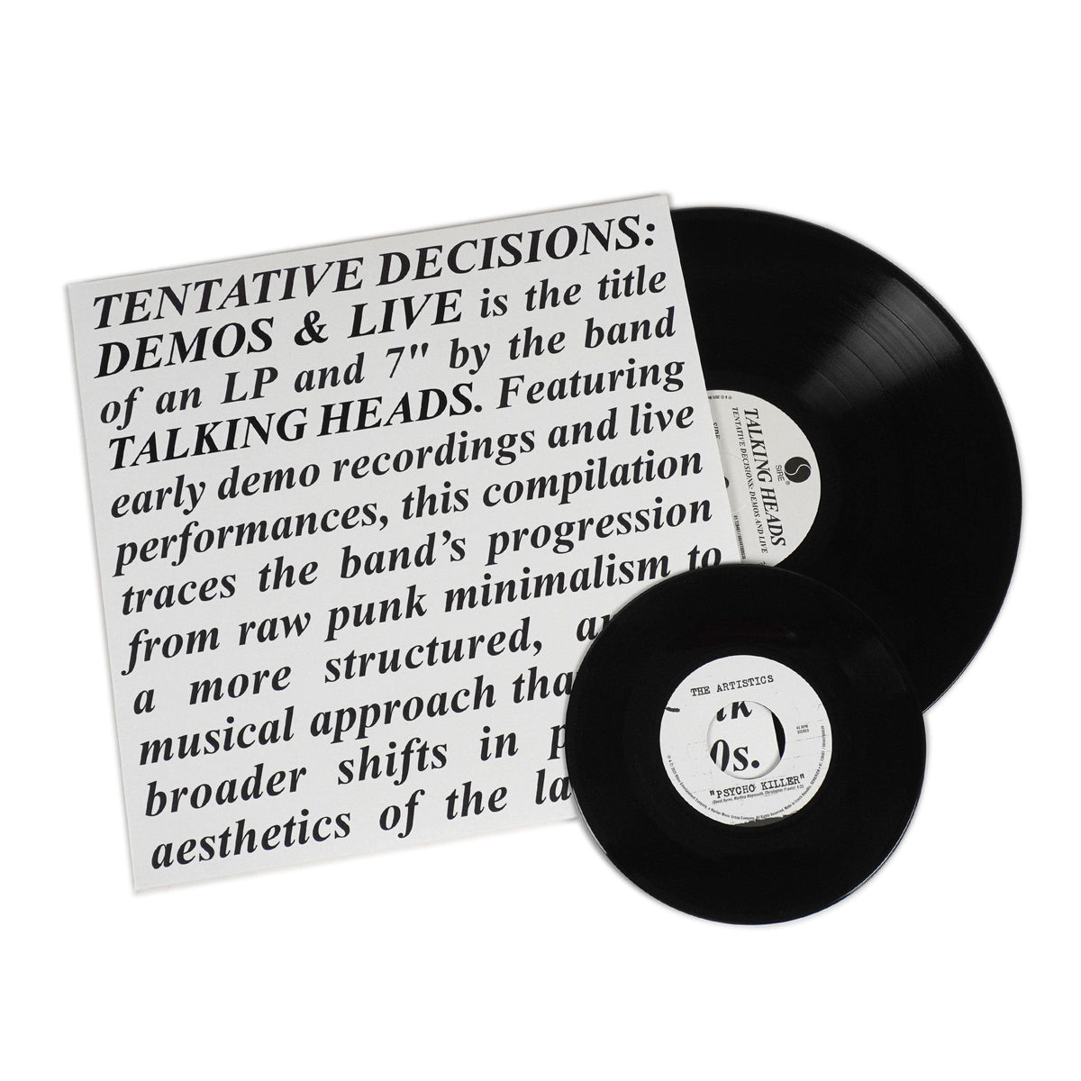 Talking Heads: Tentative Decisions - Demos & Live {Vinyl LP}+7"