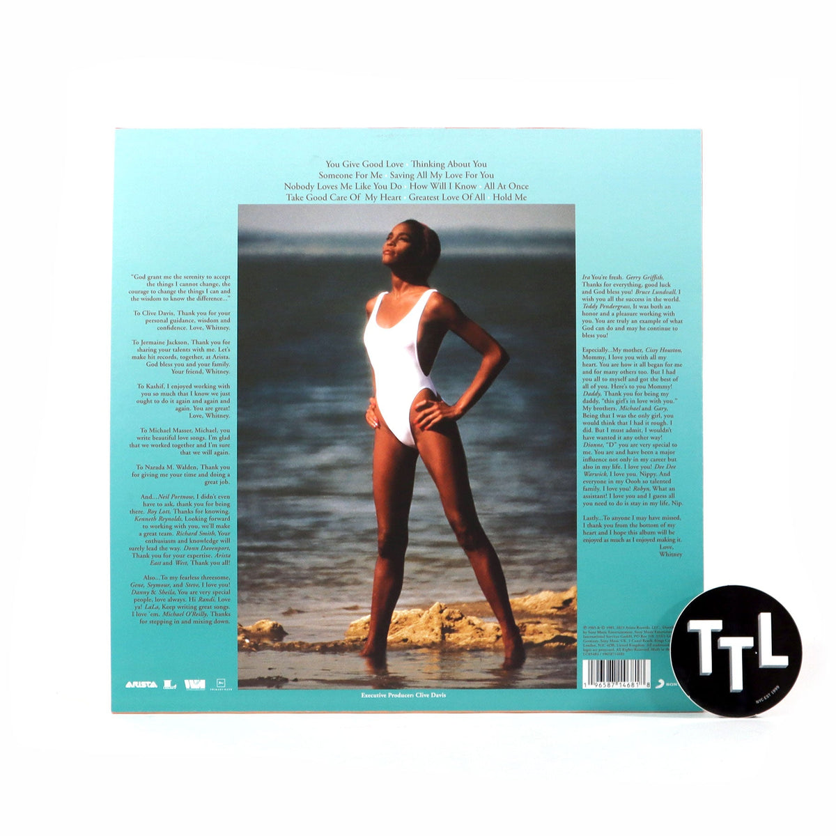 Whitney Houston: Whitney Houston (Import, Colored Vinyl) {Vinyl LP}
