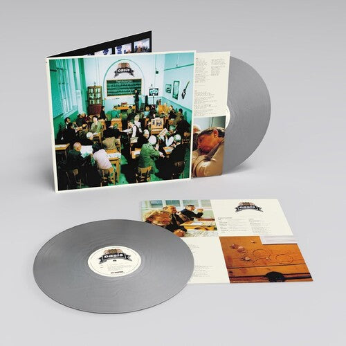 Oasis - The Masterplan 2LP (Colored Vinyl, Silver, Anniversary Edition, Remastered)