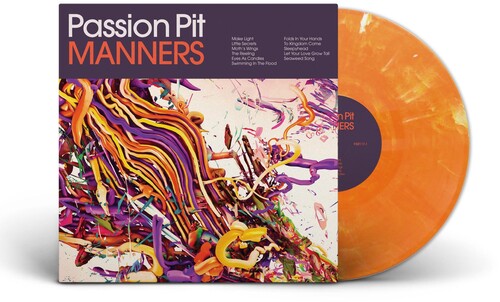 Passion Pit - Manners LP (Indie Exclusive, Orange Vinyl)