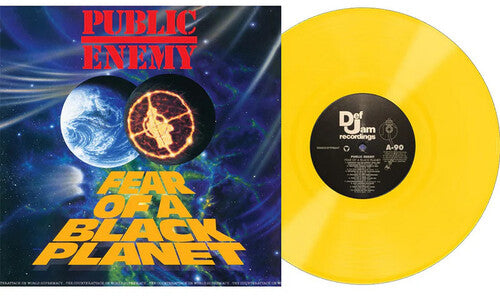 Public Enemy - Fear Of A Black Planet LP (Limited Edition, Yellow Colored Vinyl, Holland)