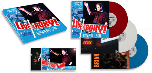 Brian Wilson - Live at the Roxy Theatre 3LP (Red, White, & Blue Colored Vinyl)
