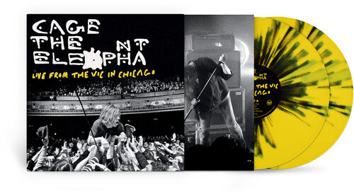 Cage the Elephant - Live From The Vic In Chicago 2LP (RSD BF 2025 Exclusive, Limited Edition, Black & Yellow Colored Vinyl)