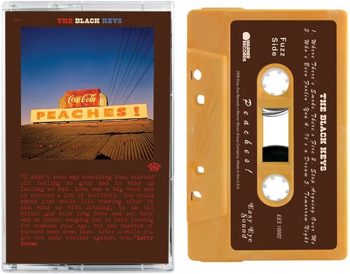 The Black Keys - Peaches! CASSETTE (Brown Colored Cassette)