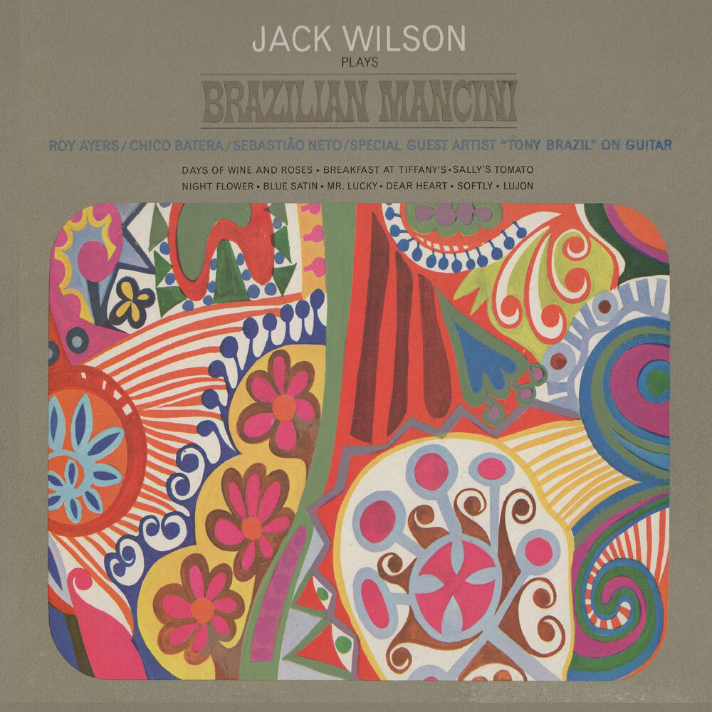 Jack Wilson  Quartet ( Ayers,Roy ) - Brazilian Mancini LP (Clear, Limited Edition, Pnk) (Preorder: Ships September 18, 2026)