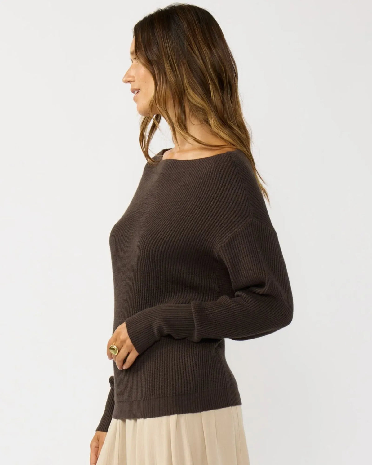 Snuggle Up Off Shoulder Sweater