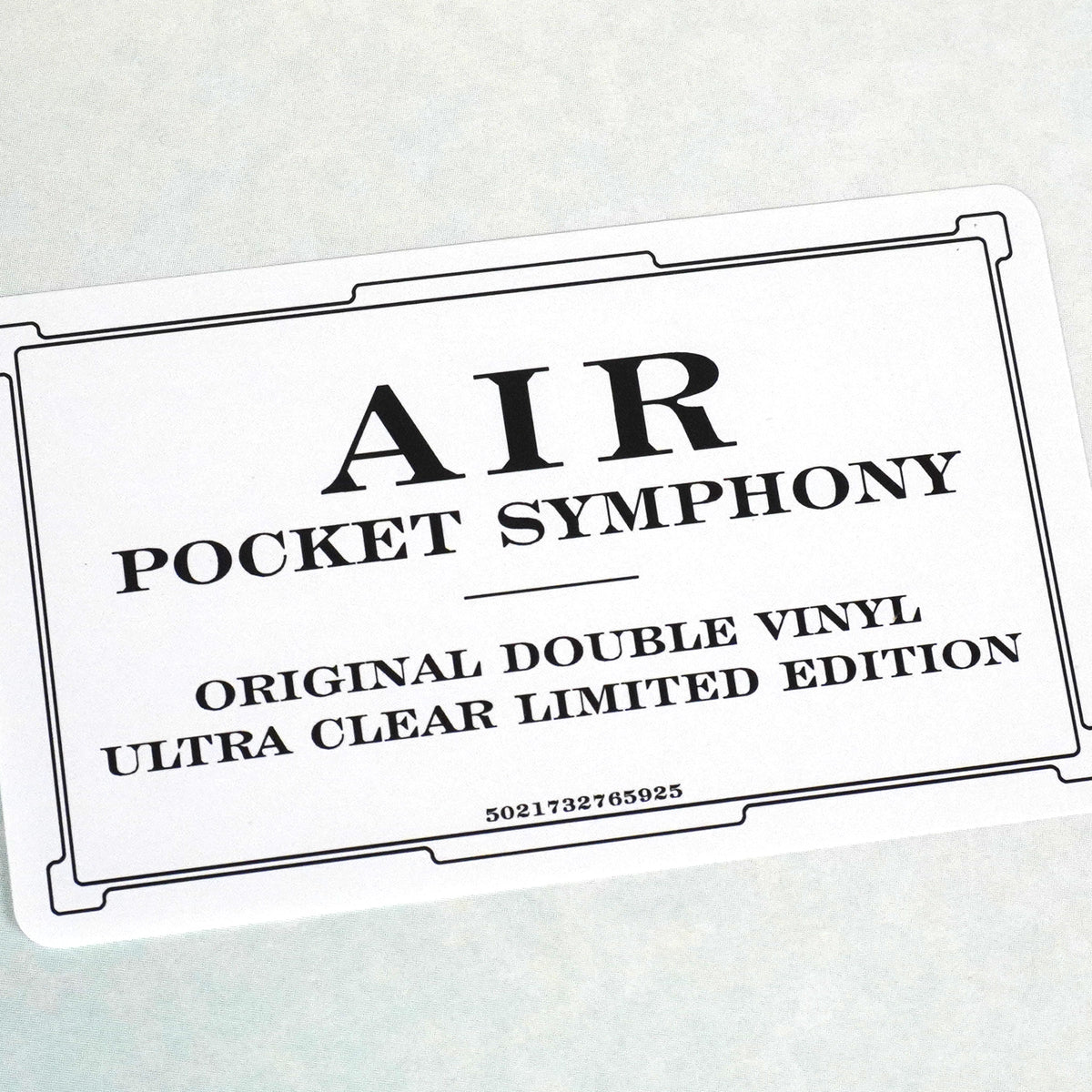 Air: Pocket Symphony (Colored Vinyl) Vinyl 2LP
