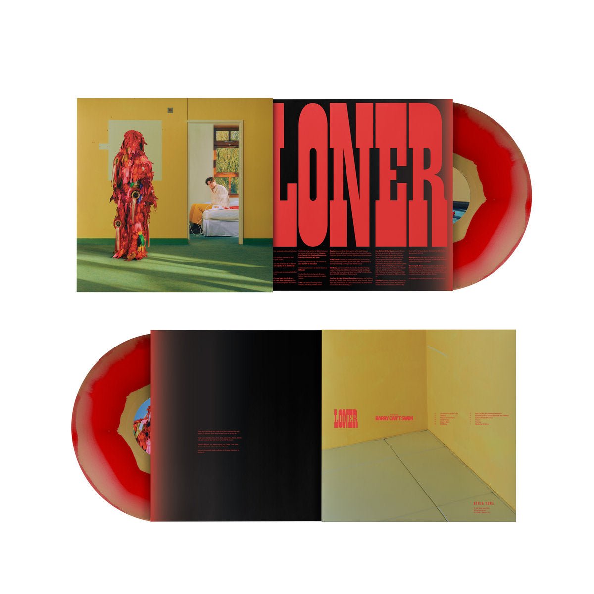 Barry Can't Swim - Loner - Red & Gold (Vinyl LP)