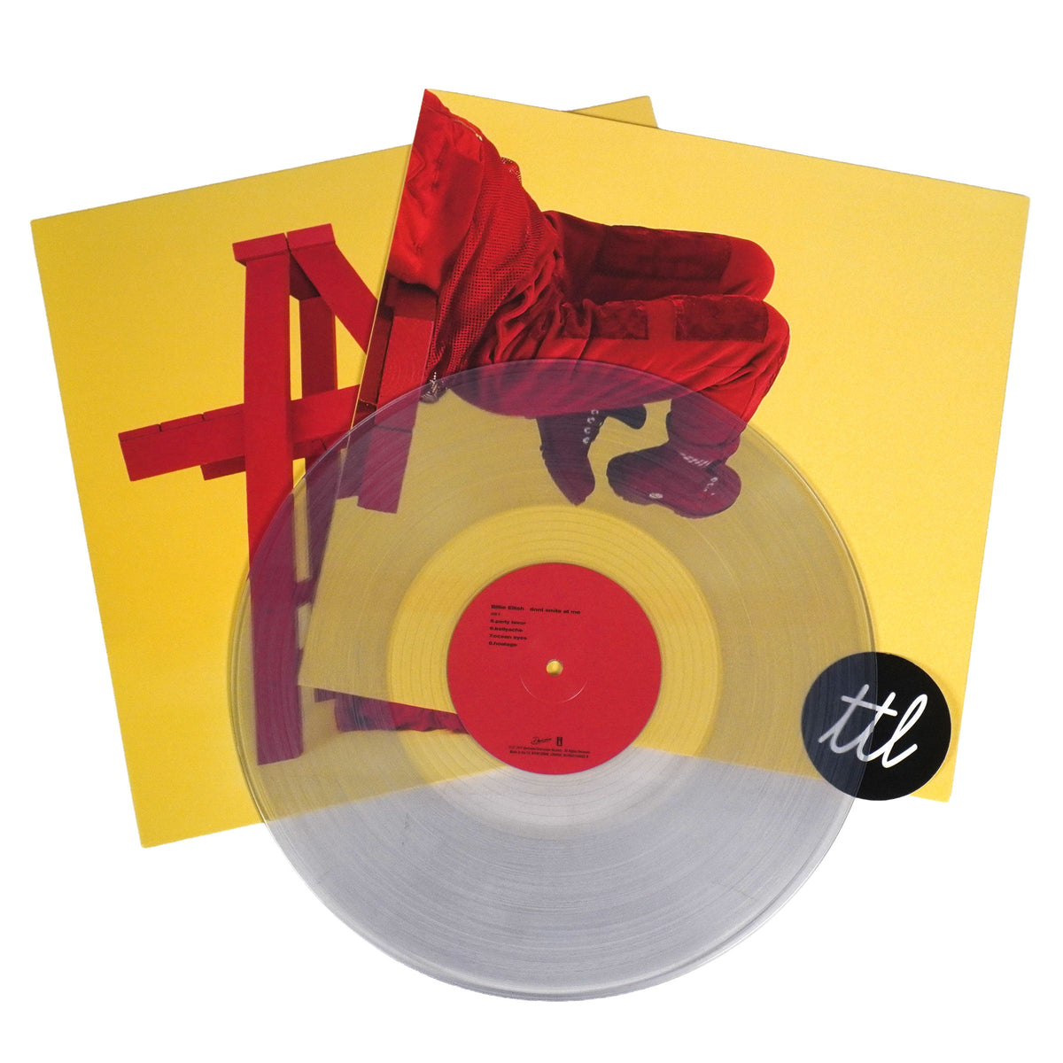 Billie Eilish: Dont Smile At Me (Import, Clear Colored Vinyl) {Vinyl LP}