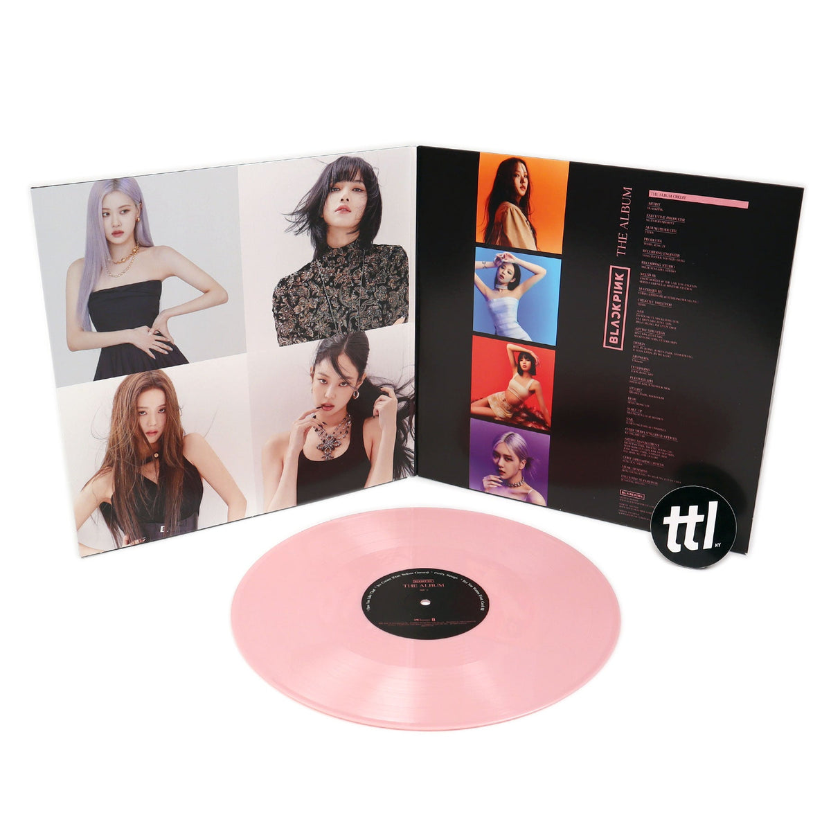 BLACKPINK: THE ALBUM (Pink Colored Vinyl) {Vinyl LP}