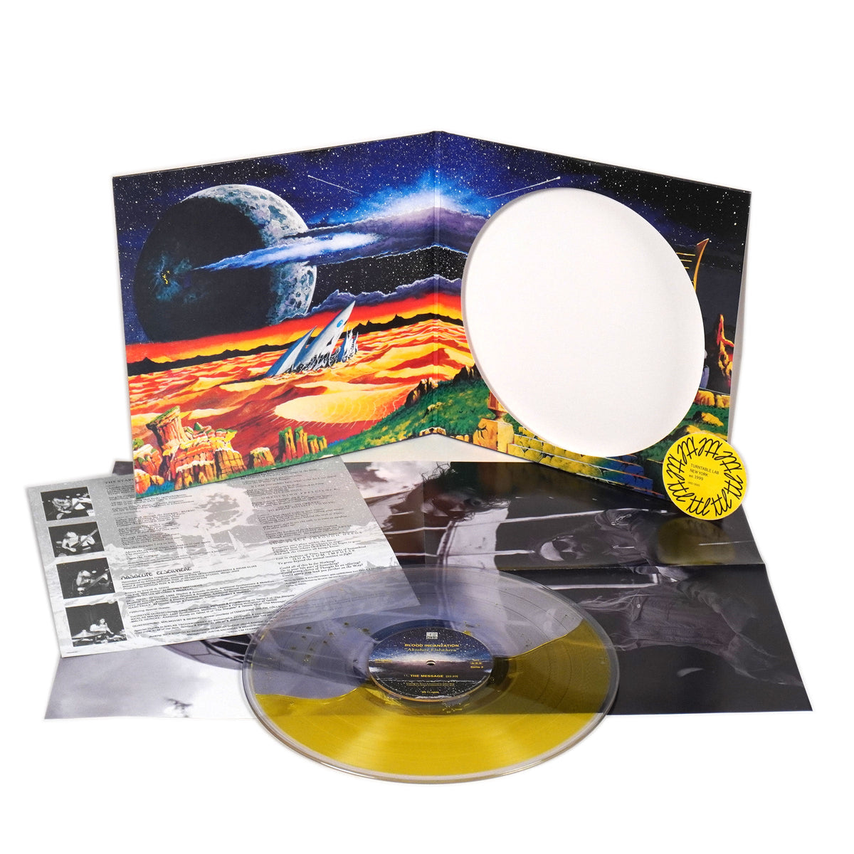 Blood Incantation: Absolute Elsewhere (Solar Liquid Filled Colored Vinyl) {Vinyl LP}