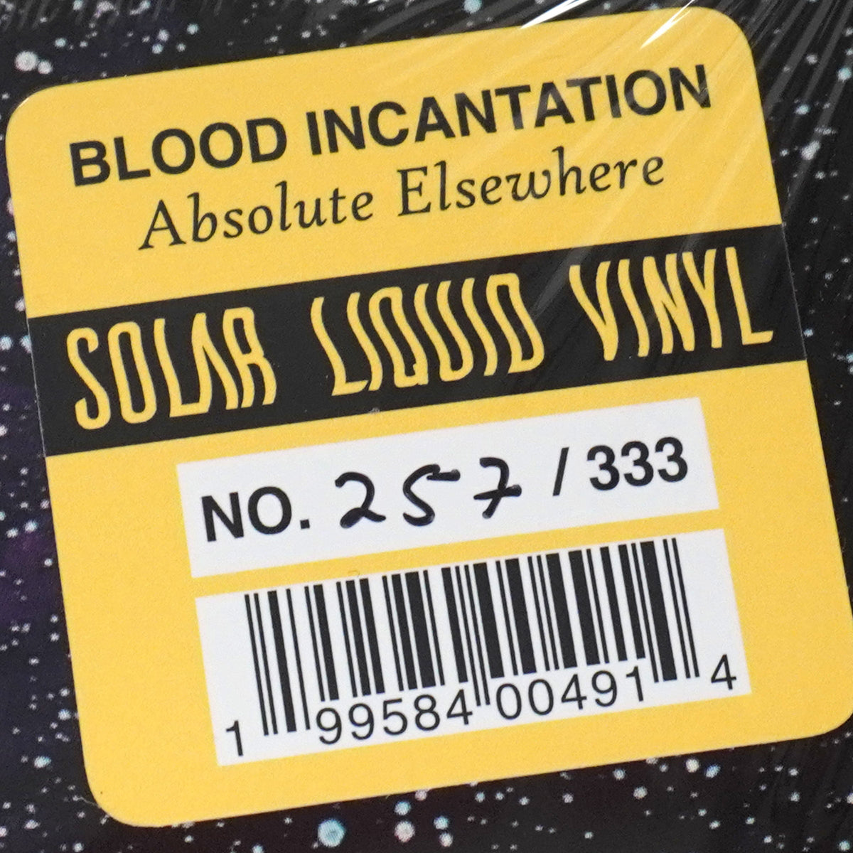 Blood Incantation: Absolute Elsewhere (Solar Liquid Filled Colored Vinyl) {Vinyl LP}