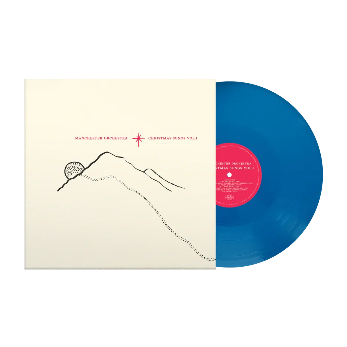 Manchester Orchestra – Christmas Songs Vol. 1 LP (Blue Vinyl)