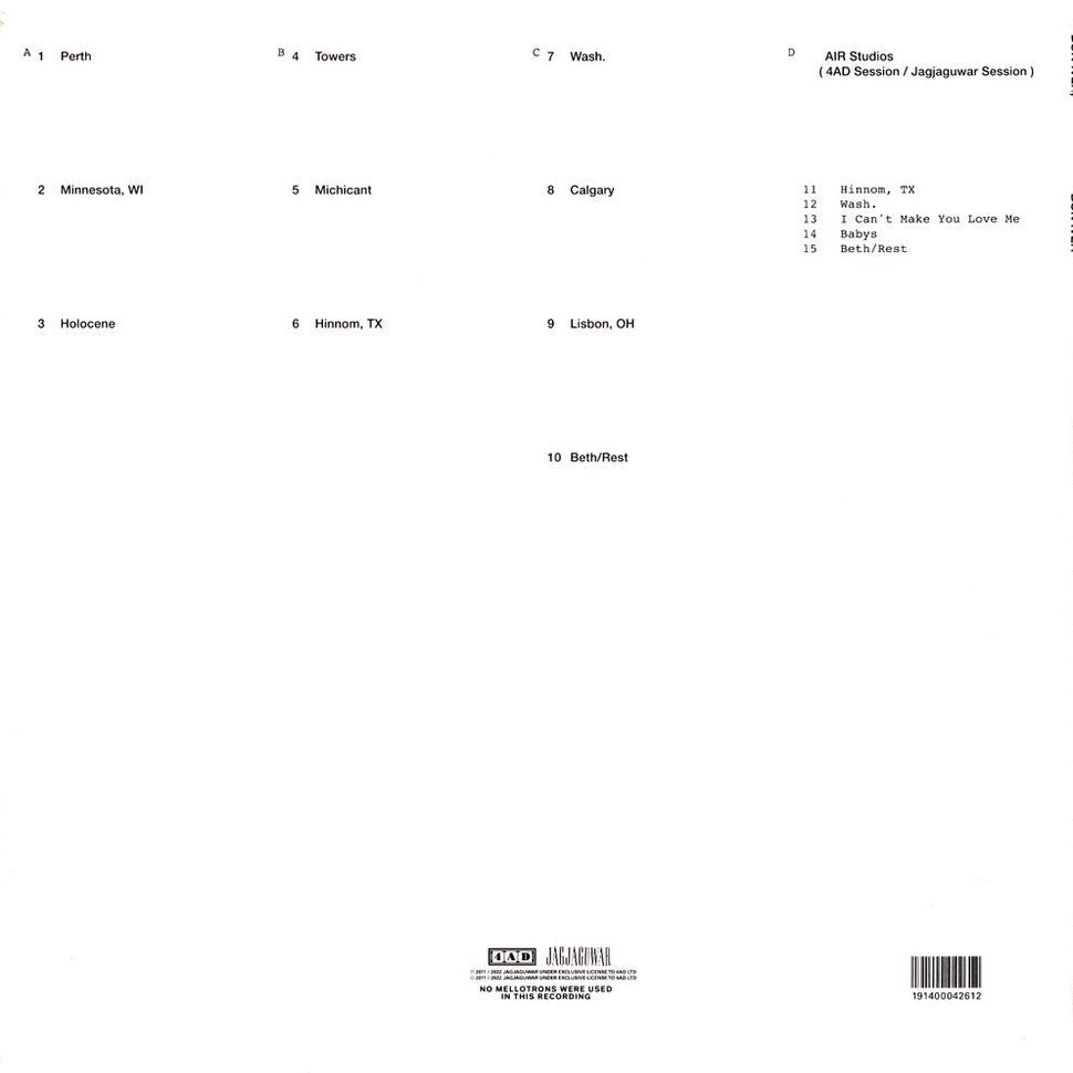 Bon Iver - Bon Iver - 10th Anniversary 【Vinyl LP 】
