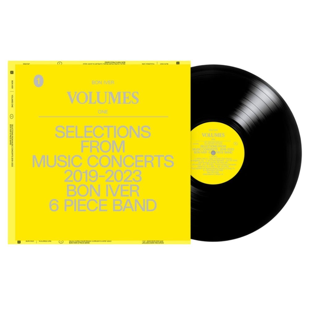 Bon Iver - Volumes: One Selections From Music Concerts 2019-2023 Bon Iver 6 Piece Band - 【Vinyl LP 】