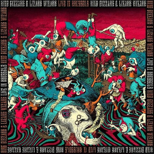King Gizzard and the Lizard Wizard - Live In Brussels 3LP (Fuzz Club, Indie Exclusive, Colored Vinyl, White)