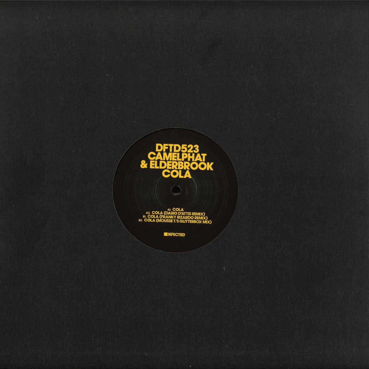 Camelphat & Elderbrook - Cola - 12" Vinyl Record