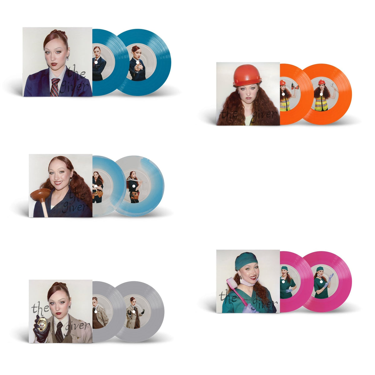 Chappel Roan - The Giver - 7" Single Vinyl Bundle
