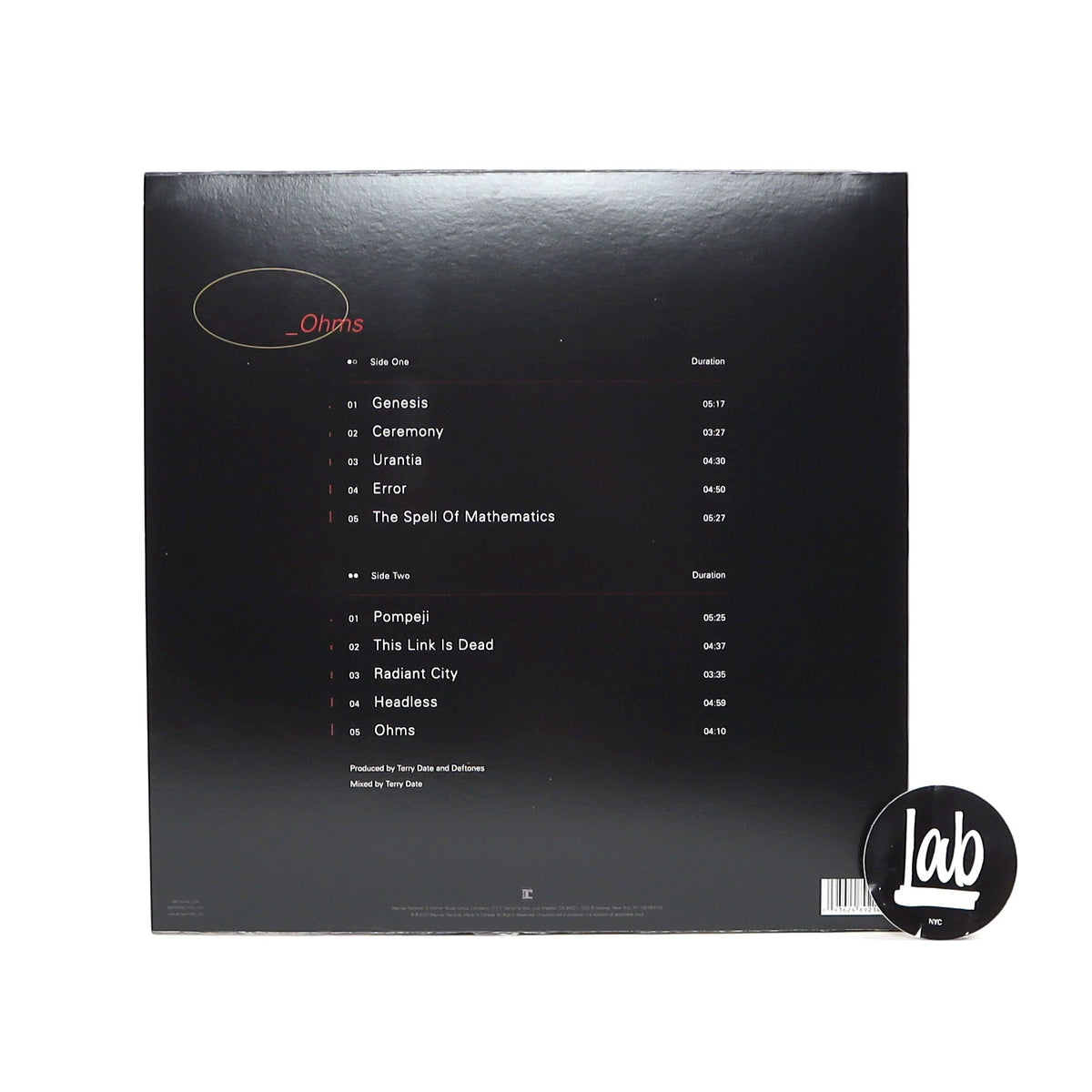 Deftones: Ohms {Vinyl LP}