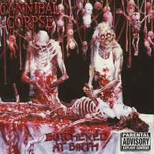 Cannibal Corpse - Butchered At Birth CASSETTE (United Kingdom)