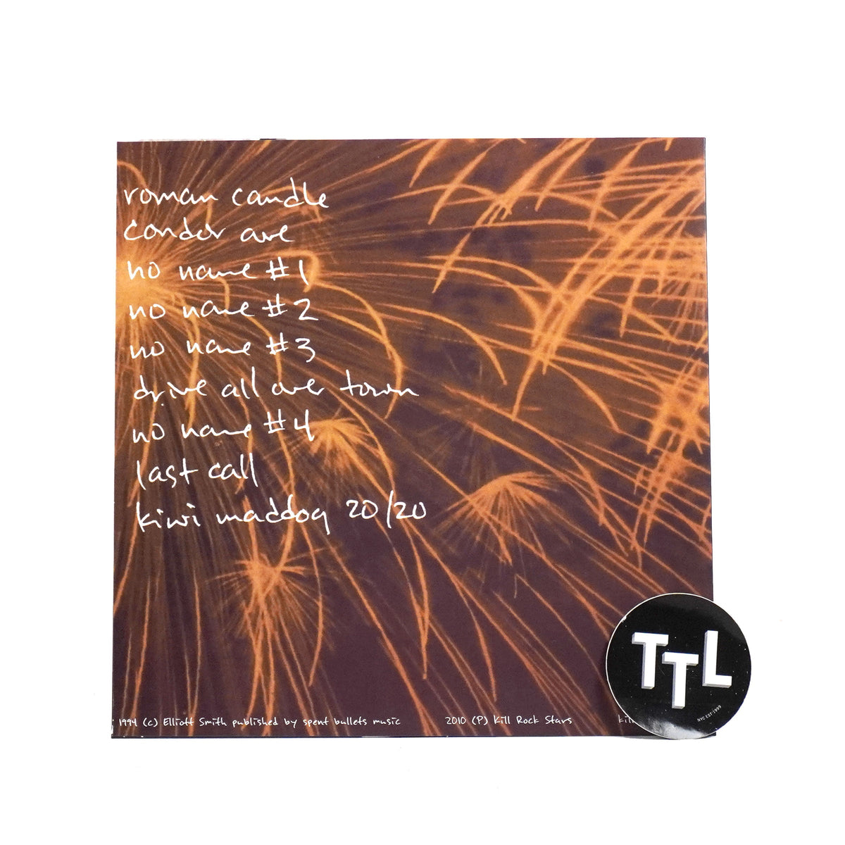 Elliott Smith: Roman Candle (Indie Exclusive Eco Colored Vinyl) {Vinyl LP}