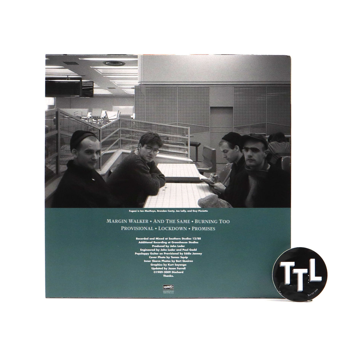 Fugazi: Margin Walker (Green Colored Vinyl) {Vinyl LP}