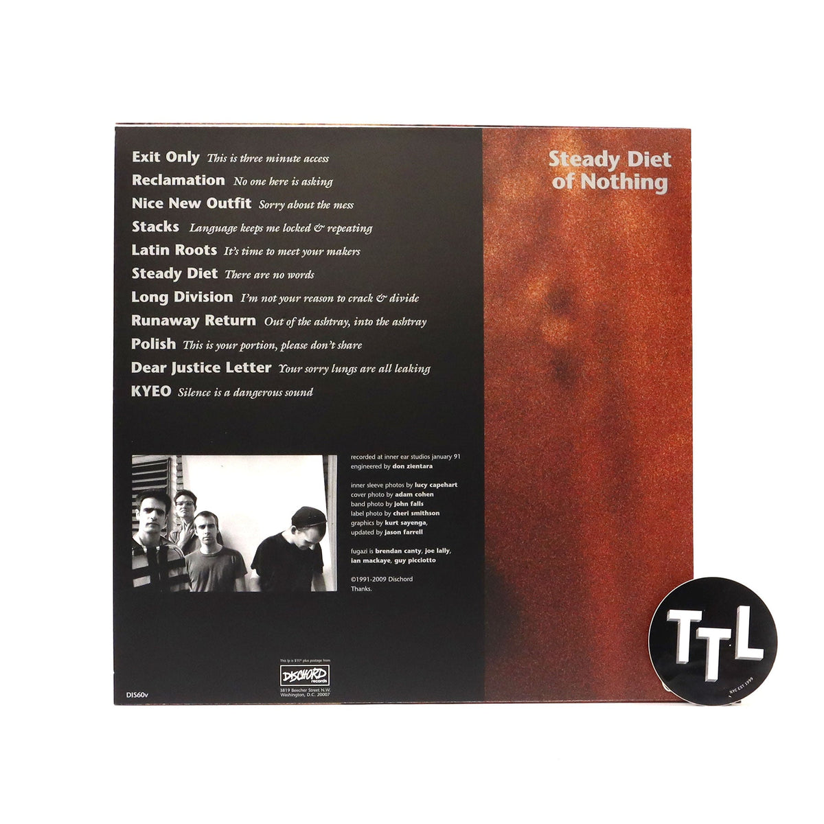 Fugazi: Steady Diet Of Nothing (Silver Colored Vinyl) {Vinyl LP}