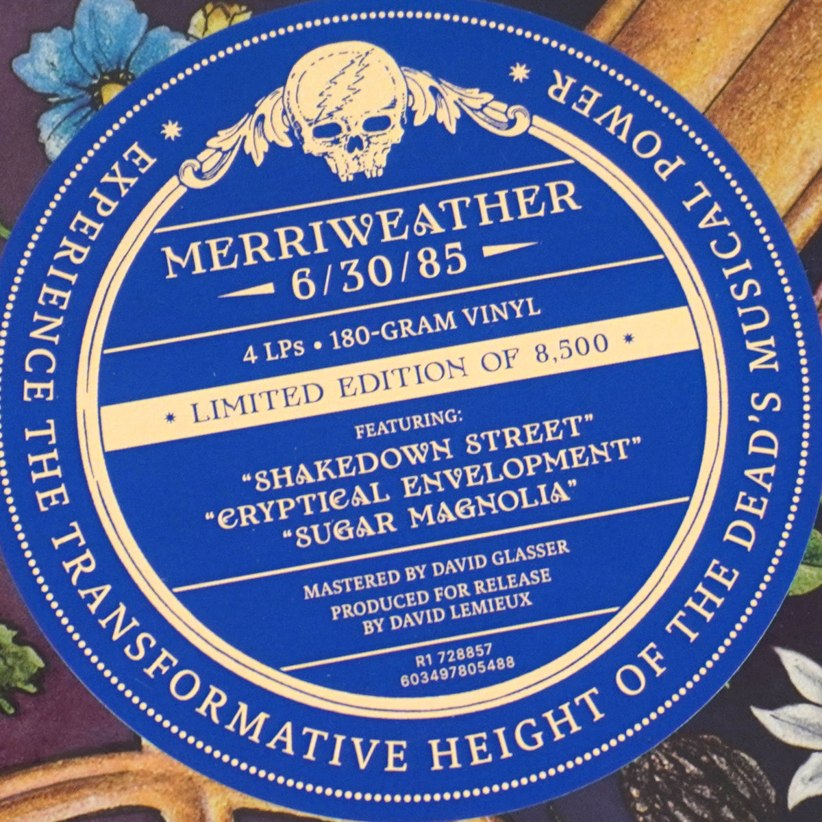 Grateful Dead: Merriweather 6/30/85 Live Vinyl 4LP Boxset